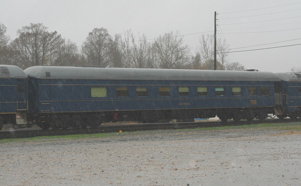 CSX Business car Waycross